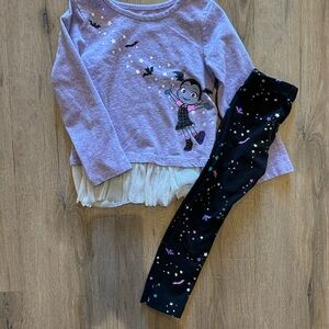 Disney Kids Matching Set with Vampirina Design